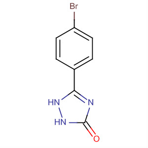 5-(4-Bromophenyl)-4h-1,2,4-triazol-3-olStructure,33199-41-6Structure 5-(4-Bromophenyl)-4h-1,2,4-triazol-3-ol Structure,33199-41-6Structure