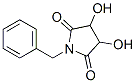 3,4-Dihydroxy-1-(phenylmethyl)-2,5-pyrrolidinedioneStructure,332040-86-5Structure 3,4-Dihydroxy-1-(phenylmethyl)-2,5-pyrrolidinedione Structure,332040-86-5Structure