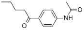 N-(4-戊酰苯基)-乙酰胺結(jié)構(gòu)式_33228-40-9結(jié)構(gòu)式