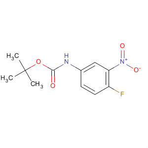 Tert-butyl 4-fluoro-3-nitrophenylcarbamateStructure,332370-72-6Structure Tert-butyl 4-fluoro-3-nitrophenylcarbamate Structure,332370-72-6Structure