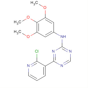 4-(2-氯吡啶-3-基)-N-(3,4,5-三甲氧基苯基)-1,3,5-噻嗪-2-胺結(jié)構(gòu)式_333736-15-5結(jié)構(gòu)式