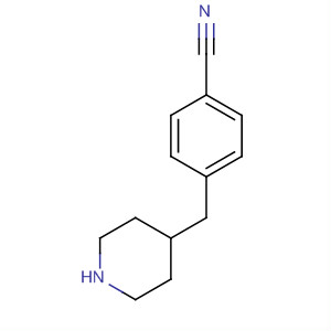 Benzonitrile, 4-(4-piperidinylmethyl)-Structure,333987-57-8Structure Benzonitrile, 4-(4-piperidinylmethyl)- Structure,333987-57-8Structure