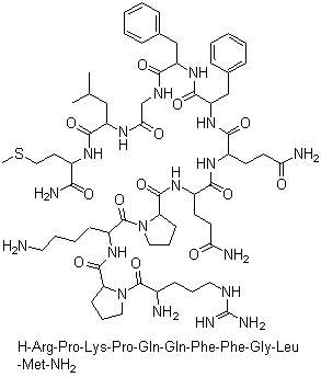 P物質(zhì)結(jié)構(gòu)式_33507-63-0結(jié)構(gòu)式