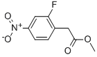 2-Fluoro-4-nitrobenzeneacetic acid methyl ester Structure,337529-74-5Structure