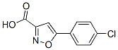 5-(4-Chloro-phenyl)-isoxazole-3-carboxylic acidStructure,338982-11-9Structure 5-(4-Chloro-phenyl)-isoxazole-3-carboxylic acid Structure,338982-11-9Structure