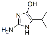 (9ci)-2-氨基-5-(1-甲基乙基)-1H-咪唑-4-醇結(jié)構(gòu)式_339345-78-7結(jié)構(gòu)式