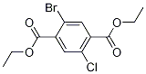 2-溴-5-氯四鄰苯二甲酸二乙酯結(jié)構(gòu)式_340148-60-9結(jié)構(gòu)式