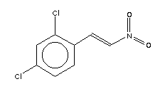 2,4-二氯-omega-硝基苯乙烯結(jié)構(gòu)式_34209-97-7結(jié)構(gòu)式