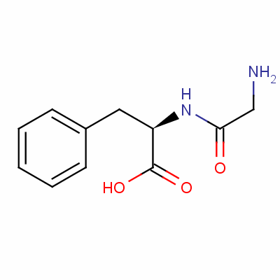 甘氨酰基-D-苯基丙氨酸結構式_34258-14-5結構式