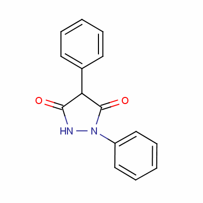 1,4-Diphenylpyrazolidine-3,5-dioneStructure,3426-01-5Structure 1,4-Diphenylpyrazolidine-3,5-dione Structure,3426-01-5Structure