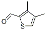 3,4-Dimethyl-2-thiophenecarboxaldehydeStructure,343268-79-1Structure 3,4-Dimethyl-2-thiophenecarboxaldehyde Structure,343268-79-1Structure