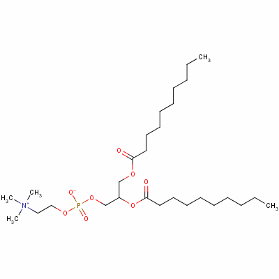 1,2-Didecanoyl-sn-glycero-3-phosphocholineStructure,3436-44-0Structure 1,2-Didecanoyl-sn-glycero-3-phosphocholine Structure,3436-44-0Structure