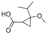 Cyclopropanecarboxylic acid,2-methoxy-2-(1-methylethyl)-(9ci)Structure,344294-24-2Structure Cyclopropanecarboxylic acid,2-methoxy-2-(1-methylethyl)-(9ci) Structure,344294-24-2Structure