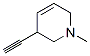 Pyridine,3-ethynyl-1,2,3,6-tetrahydro-1-methyl-(9ci)Structure,344330-23-0Structure Pyridine,3-ethynyl-1,2,3,6-tetrahydro-1-methyl-(9ci) Structure,344330-23-0Structure