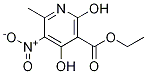 Ethyl2,4-dihydroxy-6-methyl-5-nitronicotinateStructure,344443-57-8Structure Ethyl2,4-dihydroxy-6-methyl-5-nitronicotinate Structure,344443-57-8Structure