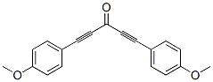 1,5-Bis(4-methoxyphenyl)-1,4-pentadiyn-3-oneStructure,34793-63-0Structure 1,5-Bis(4-methoxyphenyl)-1,4-pentadiyn-3-one Structure,34793-63-0Structure