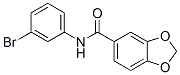 N-(3-bromophenyl)-1,3-benzodioxole-5-carboxamideStructure,349114-14-3Structure N-(3-bromophenyl)-1,3-benzodioxole-5-carboxamide Structure,349114-14-3Structure