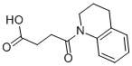 4-(3,4-Dihydro-2h-quinolin-1-yl)-4-oxo-butyric acidStructure,349644-03-7Structure 4-(3,4-Dihydro-2h-quinolin-1-yl)-4-oxo-butyric acid Structure,349644-03-7Structure
