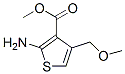 3-Thiophenecarboxylicacid,2-amino-4-(methoxymethyl)-,methylester(9ci)Structure,349662-41-5Structure 3-Thiophenecarboxylicacid,2-amino-4-(methoxymethyl)-,methylester(9ci) Structure,349662-41-5Structure