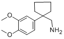 1-(3,4-二甲氧基苯基)-1-氨基甲基環(huán)戊烷結(jié)構(gòu)式_34975-23-0結(jié)構(gòu)式