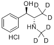 (1R,2s)-(-)-ephedrine-d6 hcl (dimethyl-d6)Structure,350820-08-5Structure (1R,2s)-(-)-ephedrine-d6 hcl (dimethyl-d6) Structure,350820-08-5Structure