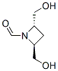 1-Azetidinecarboxaldehyde,2,4-bis(hydroxymethyl)-,(2s,4s)-(9ci)Structure,351075-56-4Structure 1-Azetidinecarboxaldehyde,2,4-bis(hydroxymethyl)-,(2s,4s)-(9ci) Structure,351075-56-4Structure