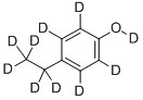 4-Ethylphenol-d10Structure,352431-18-6Structure 4-Ethylphenol-d10 Structure,352431-18-6Structure