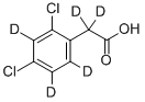 (2,4-Dichlorophenoxy-d3)acetic-2,2-d2 acidStructure,352438-69-8Structure (2,4-Dichlorophenoxy-d3)acetic-2,2-d2 acid Structure,352438-69-8Structure