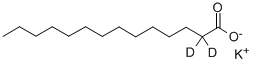 Potassium tetradecanoate-2,2-d2Structure,352438-85-8Structure Potassium tetradecanoate-2,2-d2 Structure,352438-85-8Structure