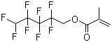 1H,1H,5H-八氟甲基丙烯酸戊酯結(jié)構式_355-93-1結(jié)構式