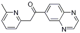 2-(6-Methylpyridin-2-yl)-1-(quinoxalin-6-yl)ethanoneStructure,356560-90-2Structure 2-(6-Methylpyridin-2-yl)-1-(quinoxalin-6-yl)ethanone Structure,356560-90-2Structure