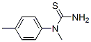 Thiourea, n-methyl-n-(4-methylphenyl)-Structure,35696-78-7Structure Thiourea, n-methyl-n-(4-methylphenyl)- Structure,35696-78-7Structure