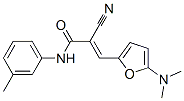 2-氰基-3-[5-(二甲基氨基)-2-呋喃]-N-(3-甲基苯基)-2-丙酰胺結(jié)構(gòu)式_357984-70-4結(jié)構(gòu)式