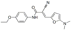 2-氰基-3-[5-(二甲基氨基)-2-呋喃]-N-(4-乙氧基苯基)-2-丙酰胺結(jié)構(gòu)式_358316-13-9結(jié)構(gòu)式