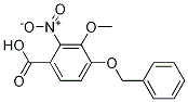 4-(Benzyloxy)-3-methoxy-2-nitrobenzoic acidStructure,3584-32-5Structure 4-(Benzyloxy)-3-methoxy-2-nitrobenzoic acid Structure,3584-32-5Structure
