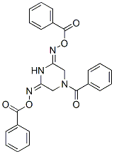 4-Benzoyl-2,6-piperazinedione bis(o-benzoyl oxime)Structure,35975-31-6Structure 4-Benzoyl-2,6-piperazinedione bis(o-benzoyl oxime) Structure,35975-31-6Structure