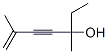 3,6-二甲基-6-庚炔-3-醇結(jié)構(gòu)式_3601-67-0結(jié)構(gòu)式