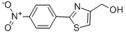 [2-(4-硝基苯基)噻唑-4-基]甲醇結(jié)構(gòu)式_36094-01-6結(jié)構(gòu)式