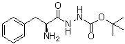 Hydrazinecarboxylicacid, 2-(2-amino-1-oxo-3-phenylpropyl)-, 1,1-dimethylethyl ester, (s)-(9ci)Structure,36261-38-8Structure Hydrazinecarboxylicacid, 2-(2-amino-1-oxo-3-phenylpropyl)-, 1,1-dimethylethyl ester, (s)-(9ci) Structure,36261-38-8Structure