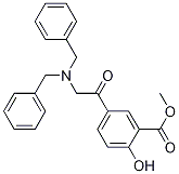 Methyl 5-(2-(dibenzylamino)acetyl)-2-hydroxybenzoateStructure,36270-04-9Structure Methyl 5-(2-(dibenzylamino)acetyl)-2-hydroxybenzoate Structure,36270-04-9Structure