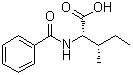 n-苯甲?；?L-異亮氨酸結構式_36578-01-5結構式