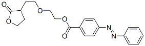 4-(苯基氮雜)苯甲酸 2-[2-(四氫-2-氧代呋喃-3-基)乙氧基]乙酯結(jié)構(gòu)式_36763-89-0結(jié)構(gòu)式