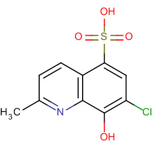 7-Chloro-8-hydroxy-2-methyl-quinoline-5-sulfonic acidStructure,37026-30-5Structure 7-Chloro-8-hydroxy-2-methyl-quinoline-5-sulfonic acid Structure,37026-30-5Structure