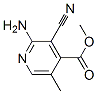 4-Pyridinecarboxylicacid,2-amino-3-cyano-5-methyl-,methylester(9ci)Structure,372103-88-3Structure 4-Pyridinecarboxylicacid,2-amino-3-cyano-5-methyl-,methylester(9ci) Structure,372103-88-3Structure