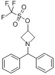 Trifluoro-methanesulfonic acid 1-benzhydryl-azetidin-3-yl esterStructure,372963-47-8Structure Trifluoro-methanesulfonic acid 1-benzhydryl-azetidin-3-yl ester Structure,372963-47-8Structure