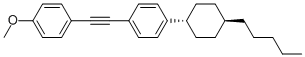 Trans-1-(2-(4-methoxyphenyl)ethynyl)-4-(4-pentylcyclohexyl)benzeneStructure,372983-17-0Structure Trans-1-(2-(4-methoxyphenyl)ethynyl)-4-(4-pentylcyclohexyl)benzene Structure,372983-17-0Structure
