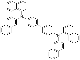 [1，

1-Biphenyl]-4,4-diamine,n4,n4-di-1-naphthalenyl-n4,n4-di-2-naphthalenyl( Α,Β-tnb 

） Structure,374592-88-8Structure