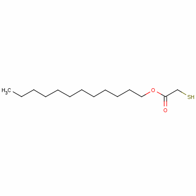 巰基醋酸十二酯結(jié)構(gòu)式_3746-39-2結(jié)構(gòu)式