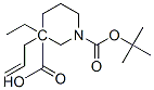 1,3-Piperidinedicarboxylic acid, 3-(2-propen-1-yl)-, 1-(1,1-dimethylethyl) 3-ethyl esterStructure,374795-32-1Structure 1,3-Piperidinedicarboxylic acid, 3-(2-propen-1-yl)-, 1-(1,1-dimethylethyl) 3-ethyl ester Structure,374795-32-1Structure