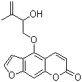 4-[(2-羥基-3-甲基-3-丁烯)氧基]-7h-呋喃并[3,2-g][1]苯并吡喃-7-酮結構式_37551-62-5結構式